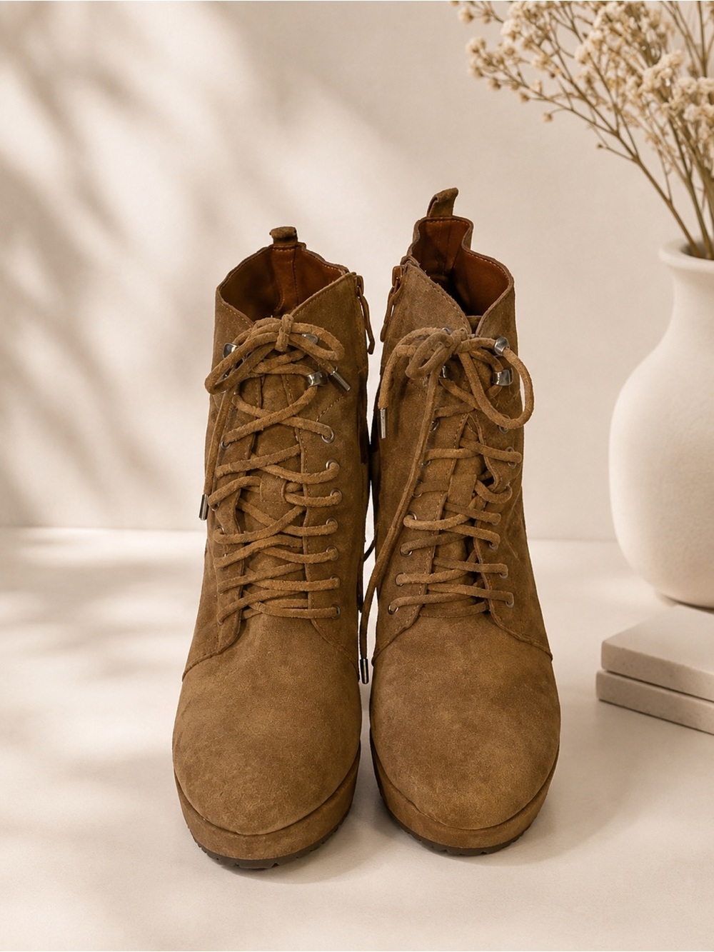 BCBGeneration wedge boots Size 11